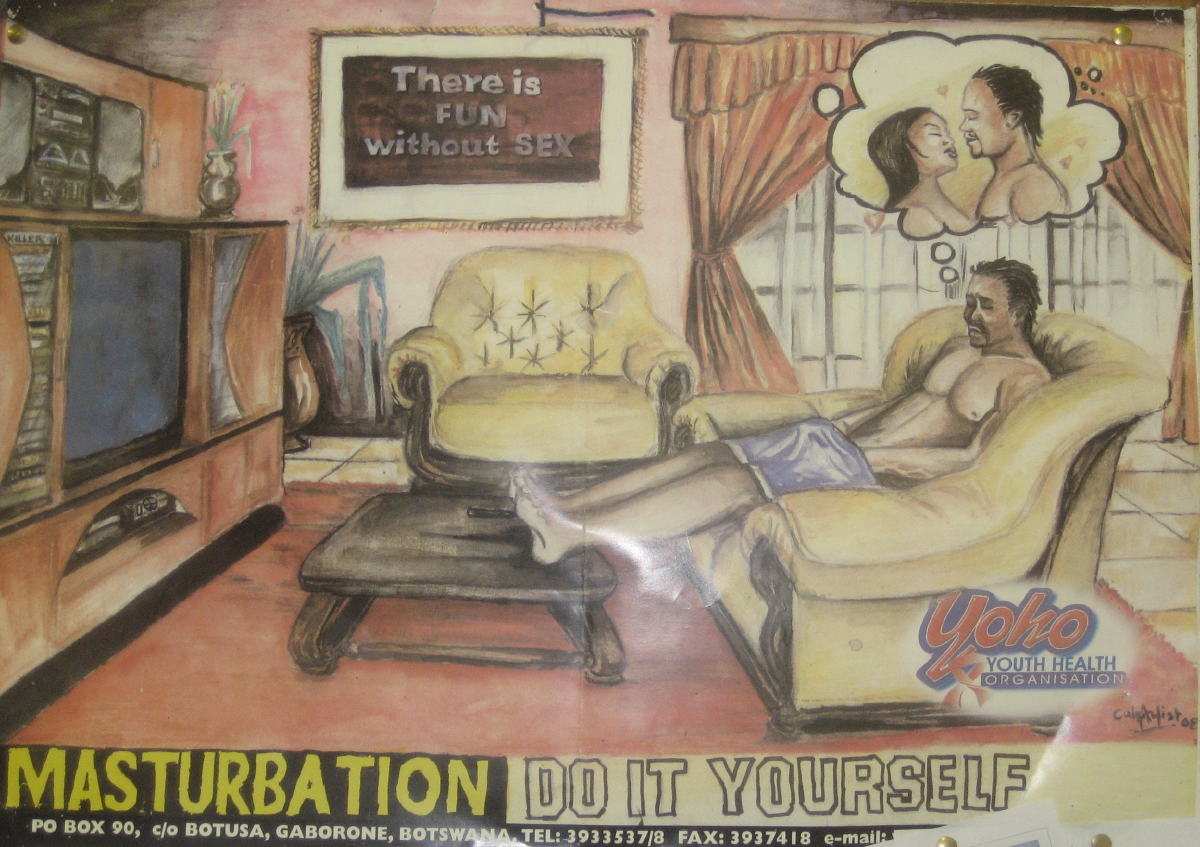 Anti-HIV/Safe Sex Advertisement From Botswana