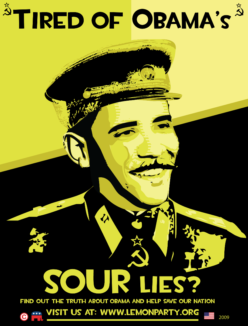 Tired Of Obamas Sour Lies? Join The Lemon Party