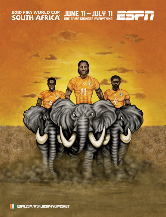 Ivory Coast Elephant Riders World Cup 2010