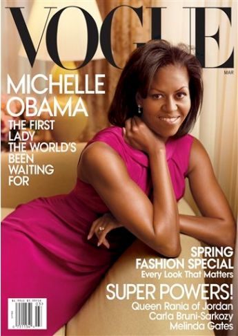 Michelle Obama on Vogue Cover Picture