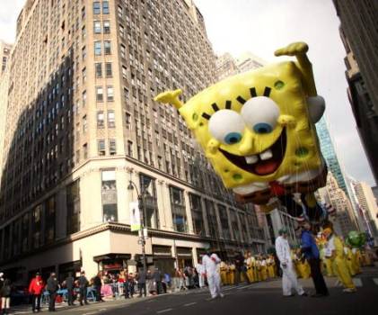 SpongeBob SquarePants at Macys Parade