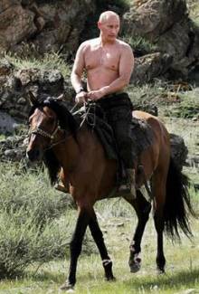Vlad Putin On A Horse