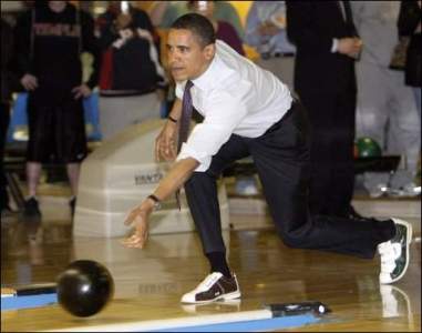 Obama Bowling