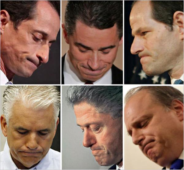 Faces Of Shame In US Politics