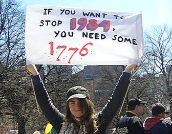 Tea Party Protest 1984