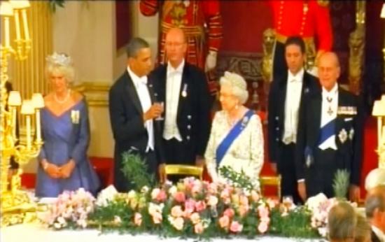 Barack Obamas Toast To The British Queen