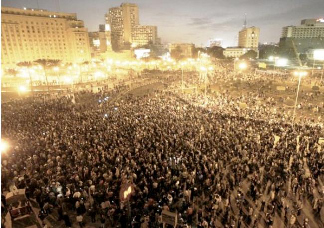 Protests In Tahrir Square Egypt