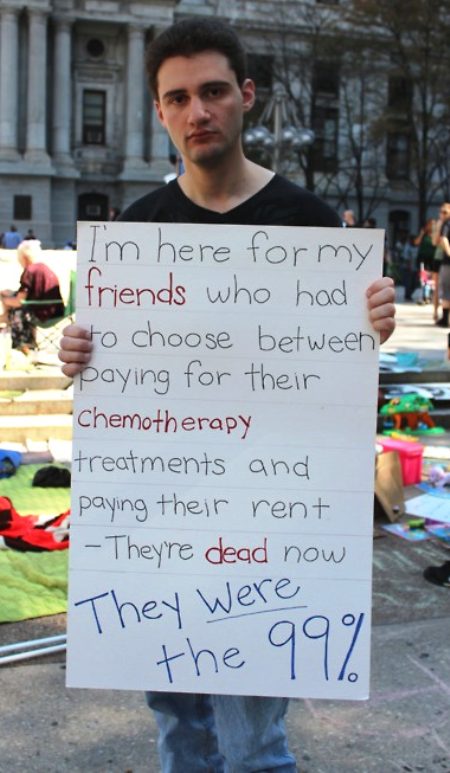 friends health care rent Meet The 99 Percent Of America