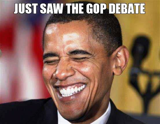 Obama Reacts To The Republican Debate