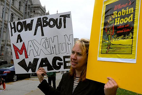 Occupy Wall Street Maximum Wage