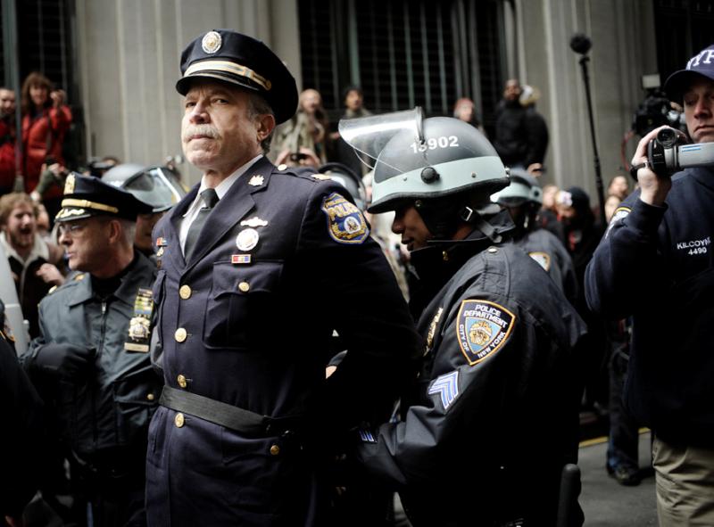 Retired Police Captain Ray Lewis Arrested At Occupy Wall Street Photograph