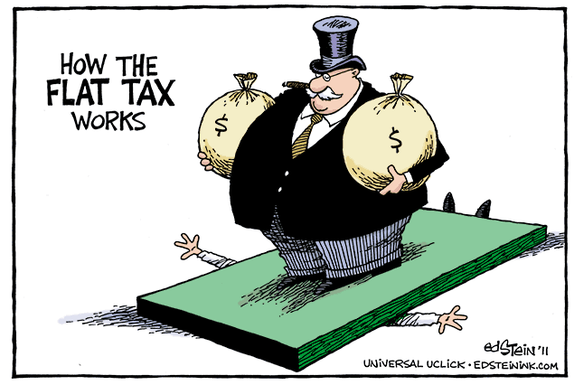 The Flat Tax Comic