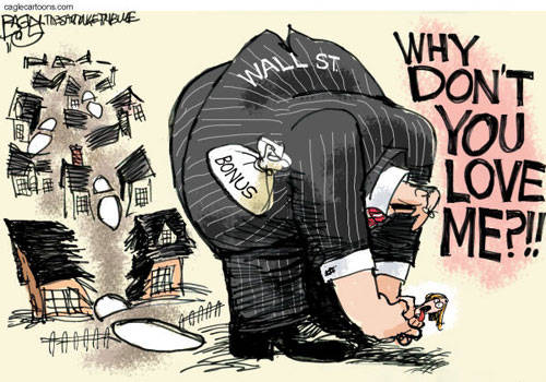Why Don't You Love Wall Street Political Comic