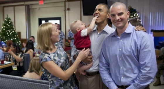 A Rogue Baby Punches Obama In The Mouth