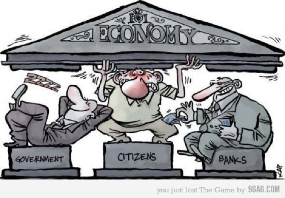 Government Sleeps, Banks Steal, We Pay