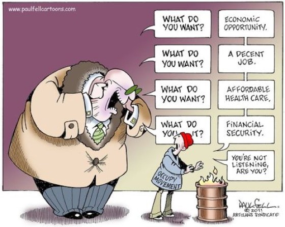 Wall Street Will Never Understand OWS Comic
