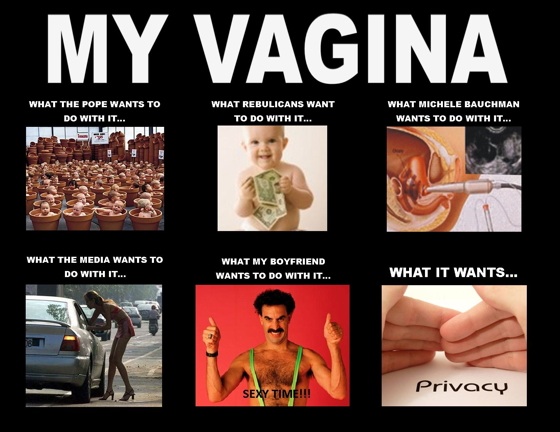 Religion Out Of My Vagina