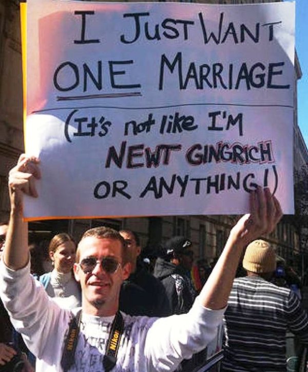 Gay Marriage Newt Gingrich