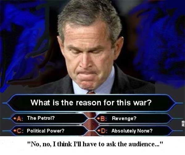 Bush Millionaire War