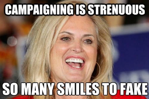 Ann Romney On Campaigning