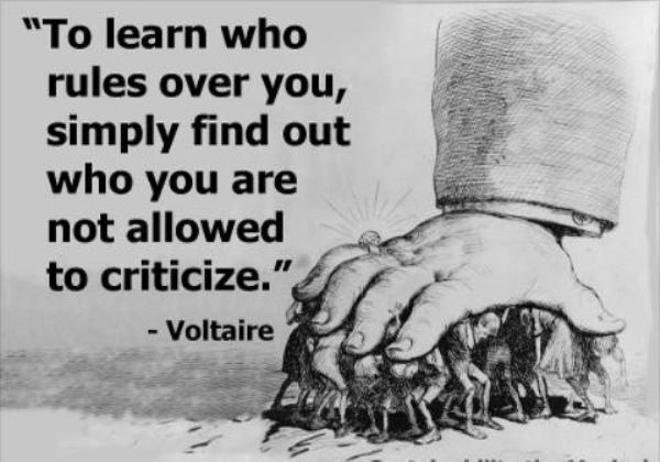 Voltaire Quote On Who Rules You