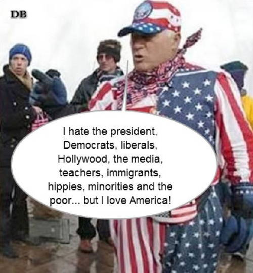 Hate Americans Love America