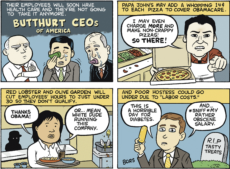 Butthurt CEOS In America