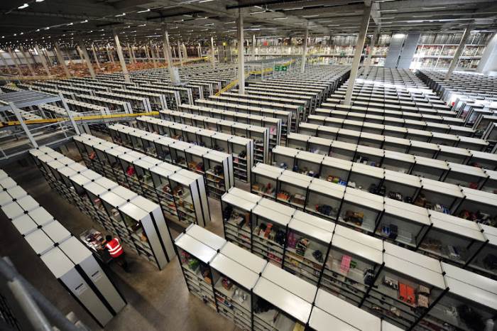 Amazon Warehouses Photographs