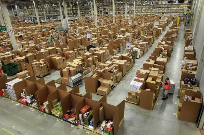 Amazon Shipping Warehouses