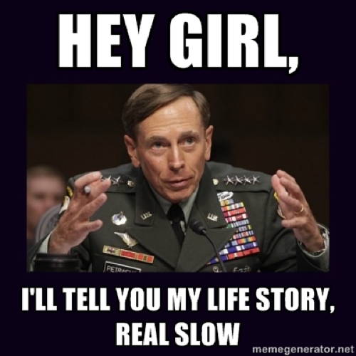 Petraeus Meme Life Story