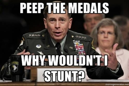 Petraeus Meme Medals