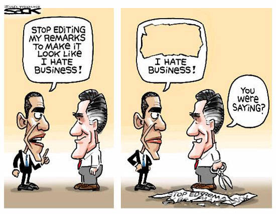 Best Political Cartoons 2012 Business