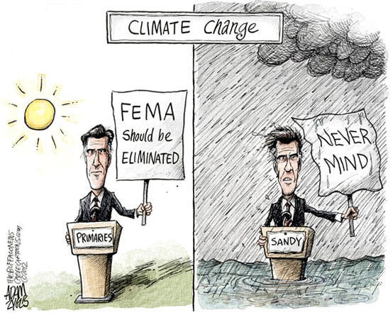 Best Political Cartoons 2012 FEMA