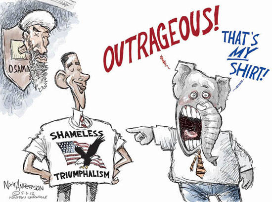 Best Political Cartoons 2012 Osama