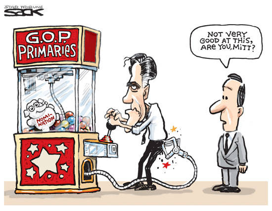 Best Political Cartoons 2012 Mitt Toy