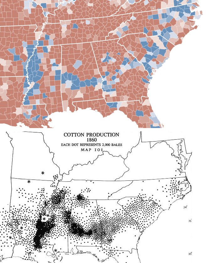 Election Map 2012 And Cotton Countries