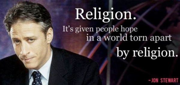 Jon Stewart on a World of Religion