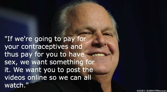 Rush Limbaugh Quotes Contraception
