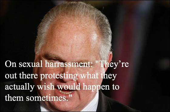 Rush Limbaugh Quotes Sexual Harassment