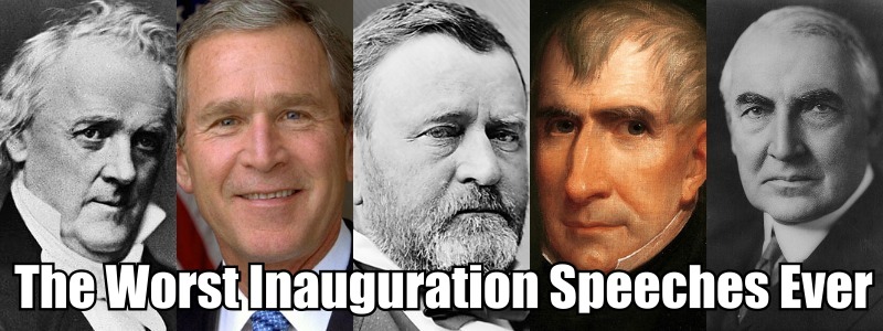 Worst Inauguration Speeches Ever
