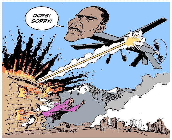 Drone Cartoons Afghanistan