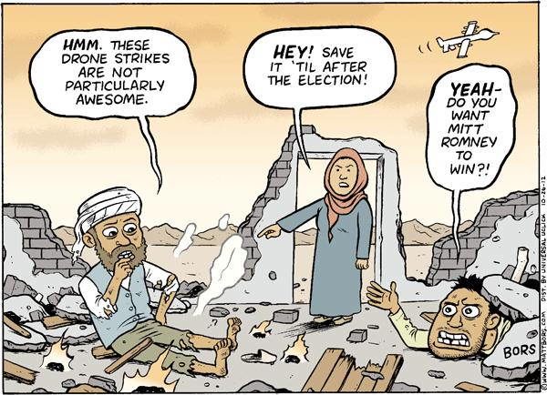 Drone Cartoons Election