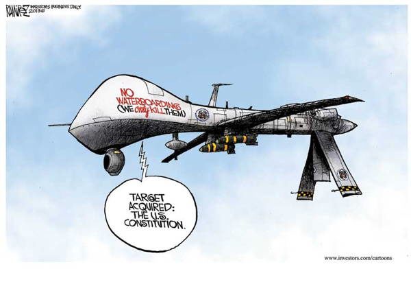 Drone Cartoons Targets