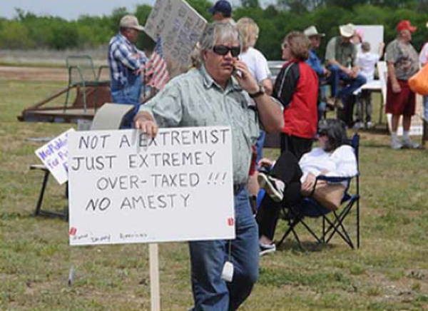 Funny Protest Signs Extremist