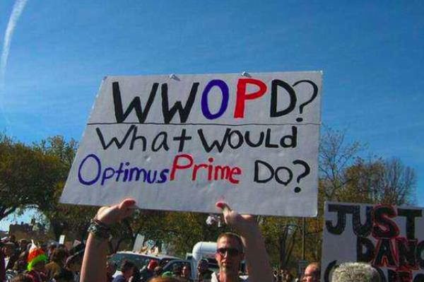 Hilarious Protest Signs WWOPD