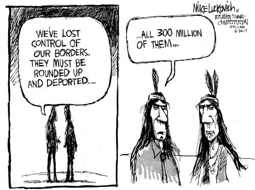 Illegal Immigration Comic