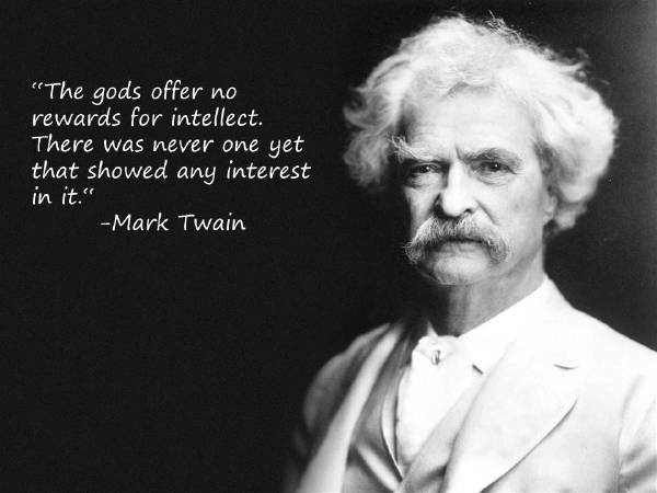 Mark Twain Quotes Intellect