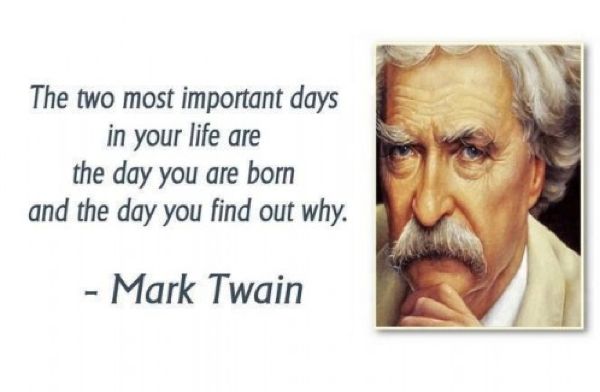 Mark Twain Quotes Important Days