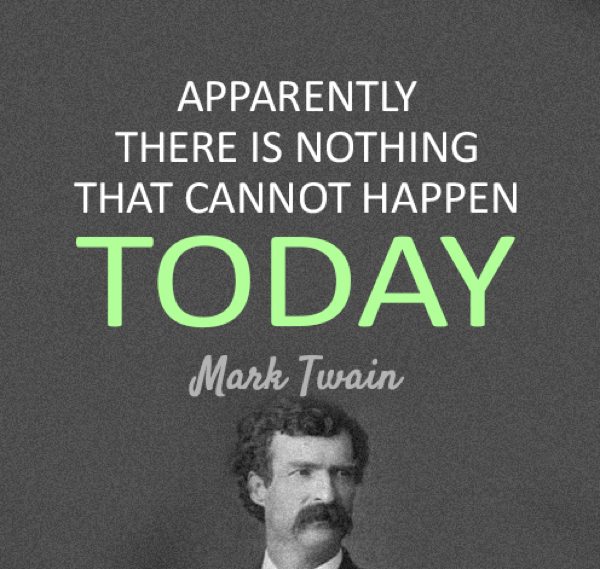 Mark Twain Quotes Today
