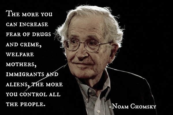 Noam Chomsky Quotes Fear